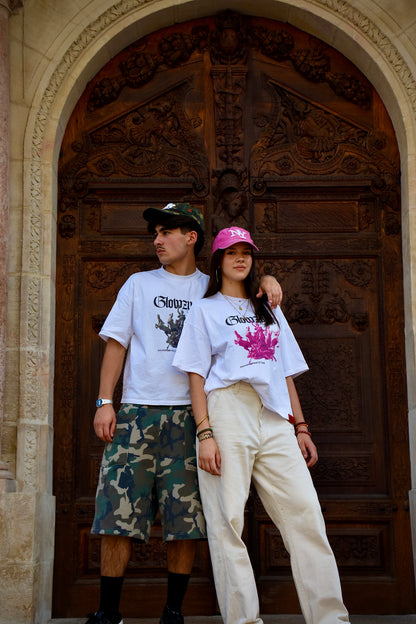 "Out of Time" tee (Rose)