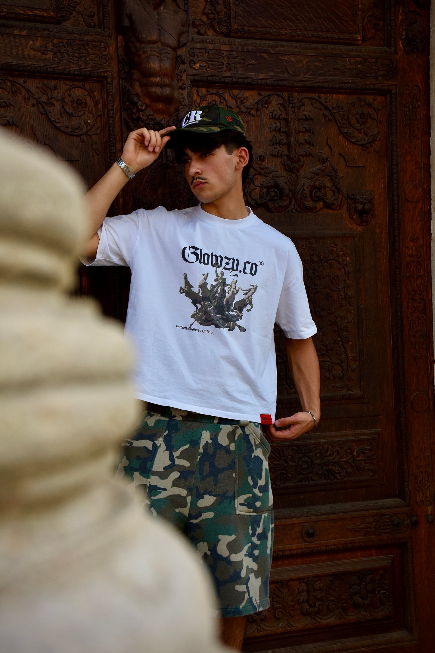 "Out Of Time" tee (Camo)